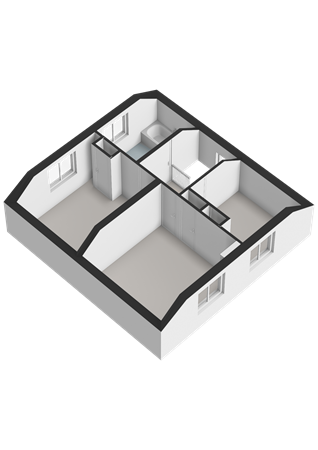Floorplan - Provincialeweg 73, 9863 PC Doezum